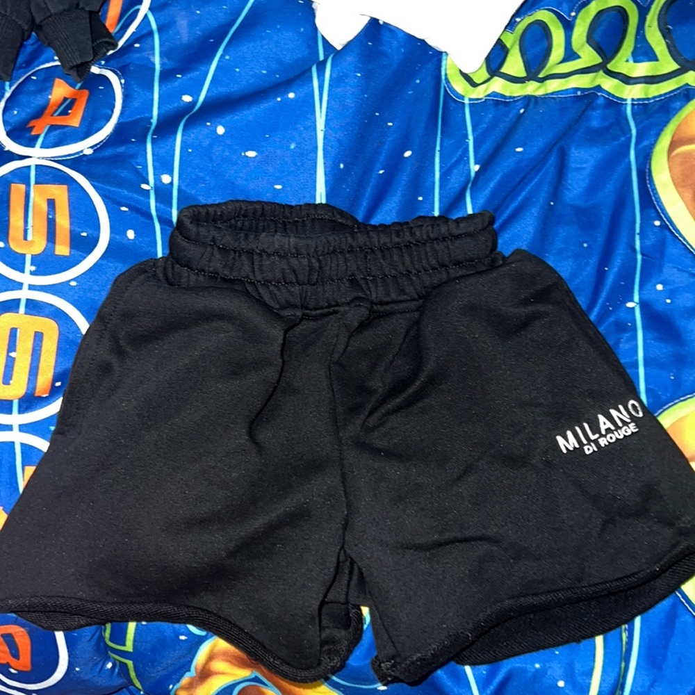 Milano fleece shorts